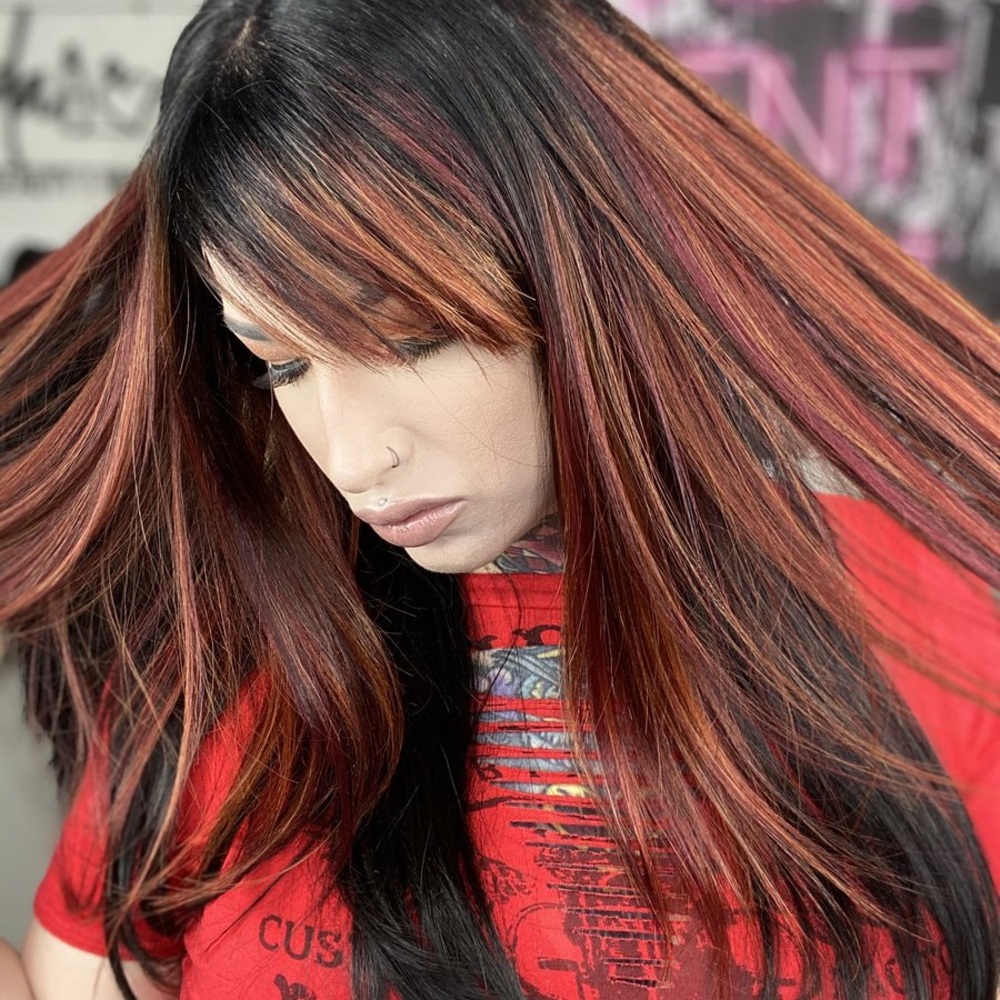 Human Hair Wig by The Frisky Gypsy - “Bryanna”